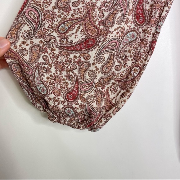 Stitch Fix l LUQ Boho Paisley Print Top, XL - Picture 9 of 10